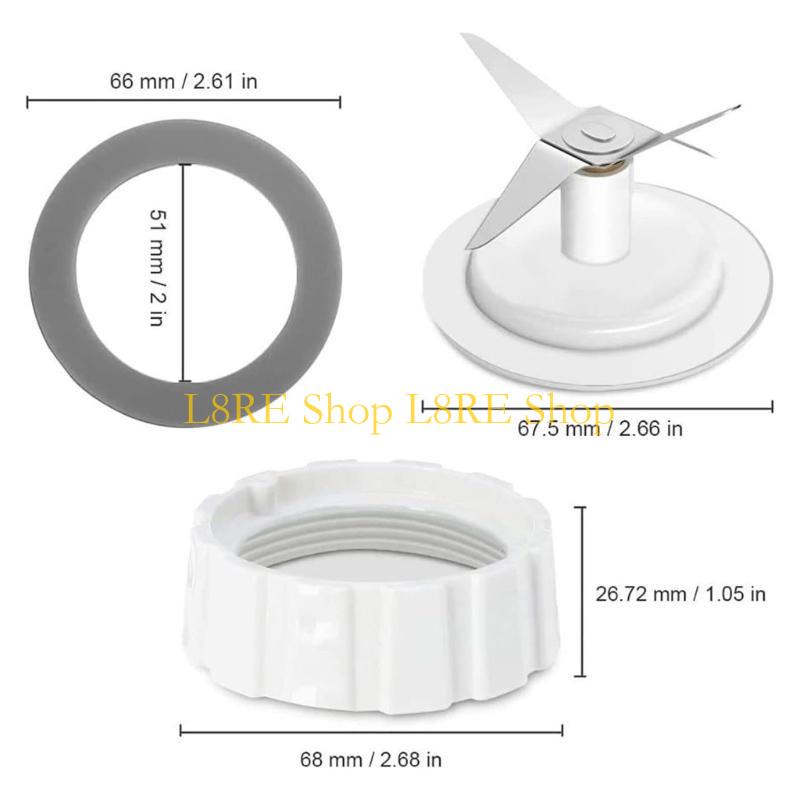 L8RE Replacement Juicer Blade Blenders Blade Mixers Head Juicer Sealing Rings Juicer