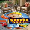 Bob der Baumeister Runder Teppich, Teppich für Wohnzimmer Schlafzimmer Sofa Spielzimmer Dekoration, Rutschfeste Fußmatte38