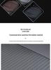 Universal Full Leather Car Seat Cushion Set - Four Seasons Breathable, Three-Piece, Cool and Durable