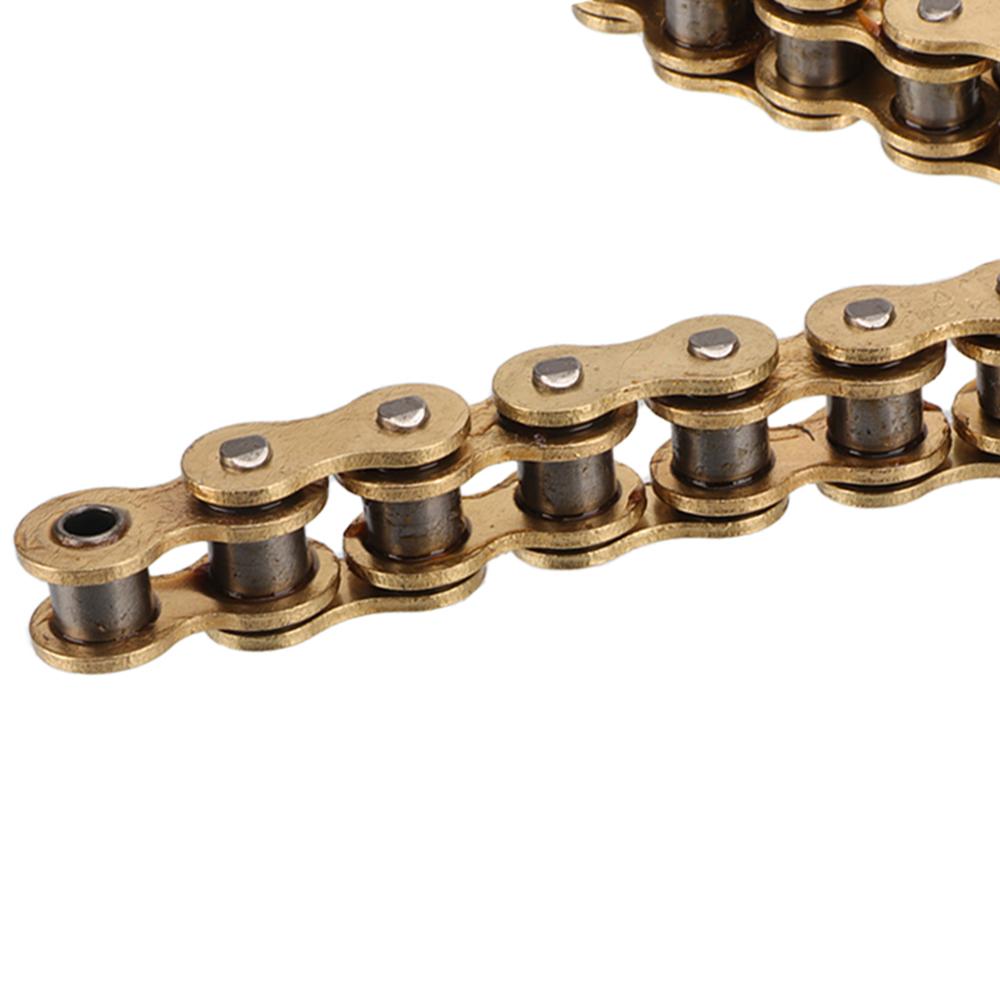 420# Motorcycle O-ring Oil Seal Chain For 110cc 125cc 140cc 150cc ATV Quad Buggy Dirt Pit Bike Motocross Enduro Replacement Part