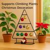 15,7 cala Metalowa Krata dla Roślin, Dekoracja Świąteczna Paliki do Roślin do Podpory Roślin Kwitnących, Świąteczna Ogrodowa Krata dla Roślin Pnących