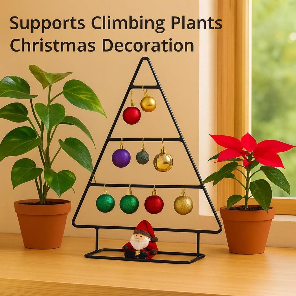 15,7 cala Metalowa Krata dla Roślin, Dekoracja Świąteczna Paliki do Roślin do Podpory Roślin Kwitnących, Świąteczna Ogrodowa Krata dla Roślin Pnących