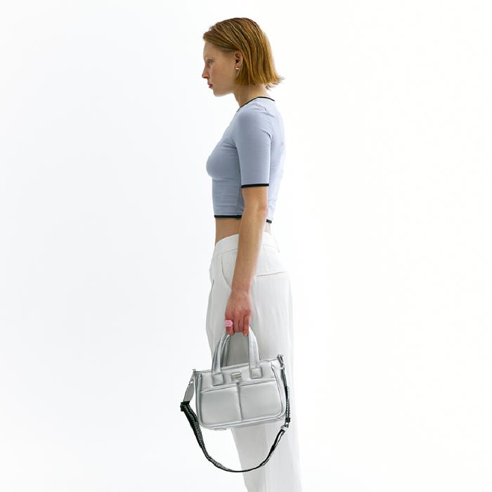 Carlyn Tofu Tote Crossbody Bag 3 Colors