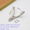 European Modern Simple Hanger Metal Coat Hook Bathroom Closet Hook Furniture Single Wall Hanger