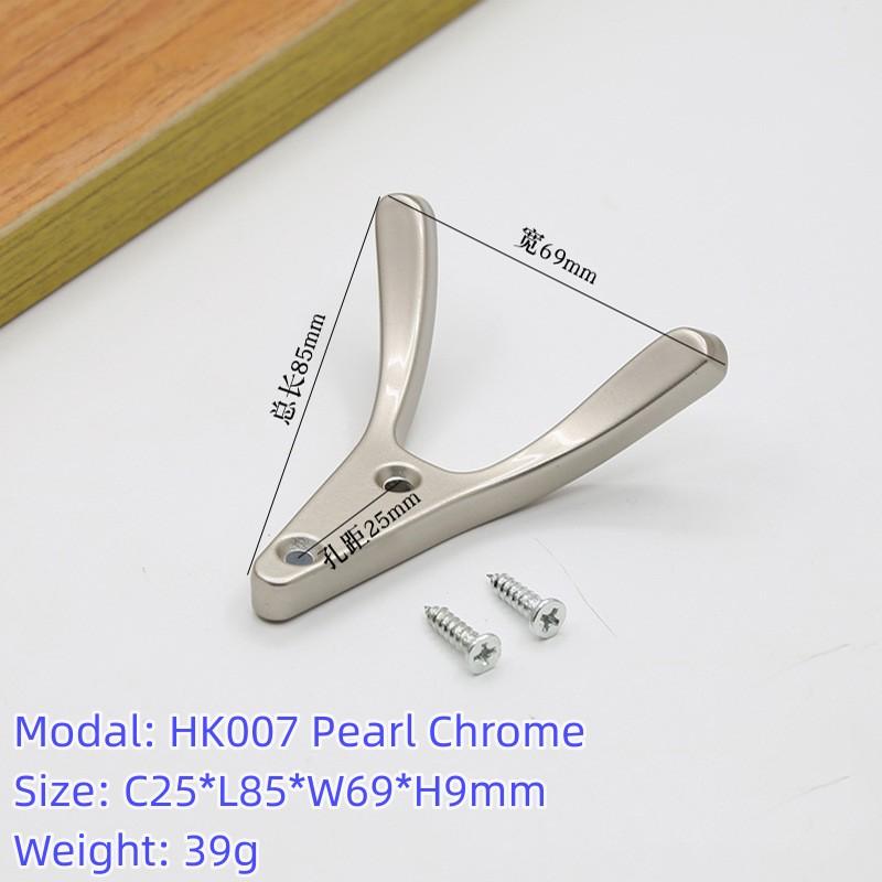 European Modern Simple Hanger Metal Coat Hook Bathroom Closet Hook Furniture Single Wall Hanger