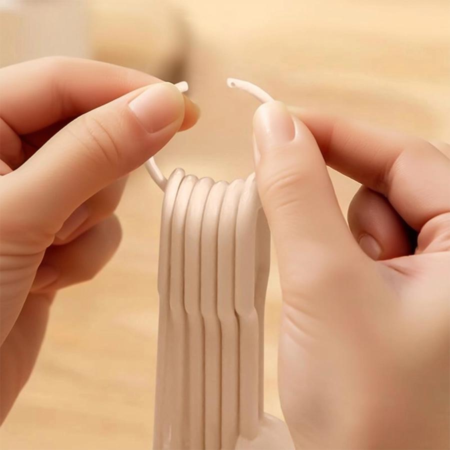 Multi-functional Plastic Measuring Spoon Set 6pcs/set Nestable Seasoning Coffee Bean Measure Spoons Kitchen Baking Accessories