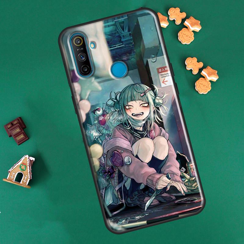 Carcasă anime Himiko Toga pentru OnePlus 10 Pro 9 Pro 8T 9R Nord2, pentru Realme 8i 9i 8 Pro C21 GT Neo 2 Master
