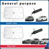 Car Parasol Car Front Windshield Visor Sunshade Car with Sun Block Folding Sunscreen Sunshade
