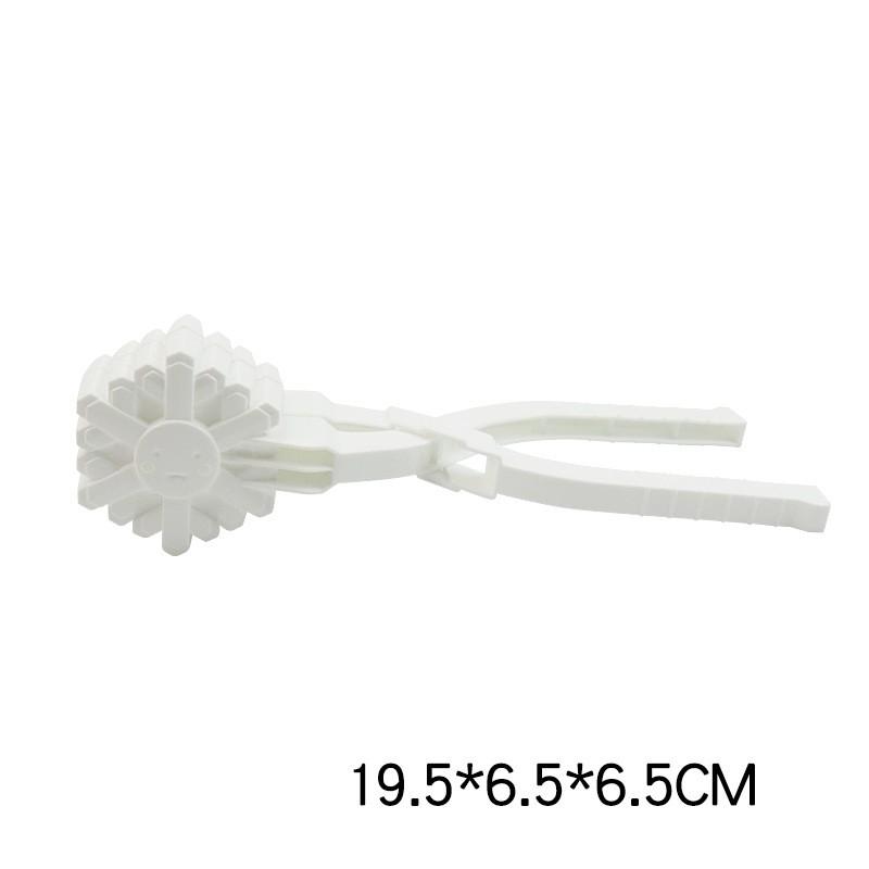 

Зажим для изготовления снежинок, детский пластиковый зимний инструмент для формовки снега и песка для снежного боя, развлечений и спорта на открытом воздухе