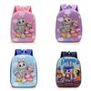 Adorable 3d Hard Shell Backpack For Kids Featuring Cartoon Characters Lightweight And Fun Design