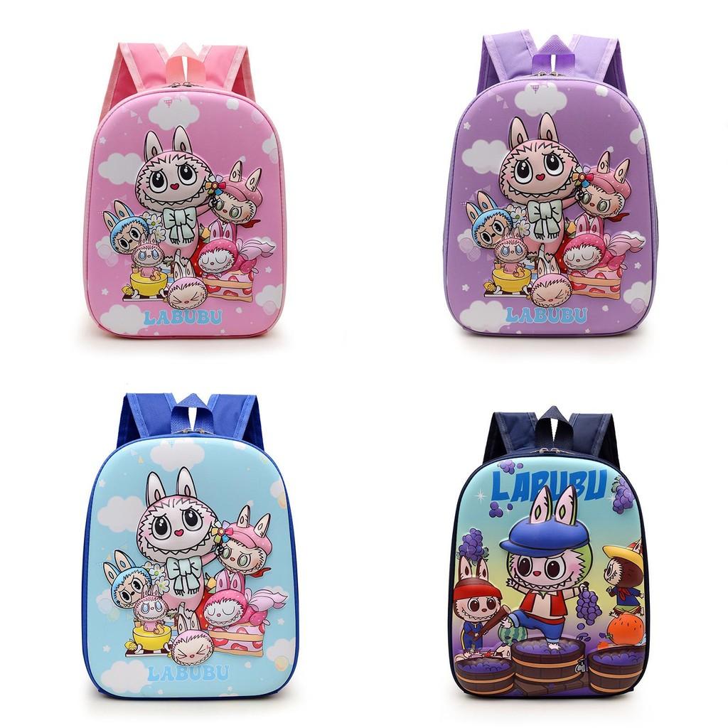 Adorable 3d Hard Shell Backpack For Kids Featuring Cartoon Characters Lightweight And Fun Design