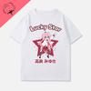 Anime Shirt Lucky Star Konata Camiseta Hot Sale Cotton Comic Y2k Clothes Cartoon Izumi Kagami Aesthetic Print Tee Unisexga Tops