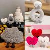 Ring Cake Plush Toy Cartoon Love Cute Doll Wedding Decoration Festival Gift