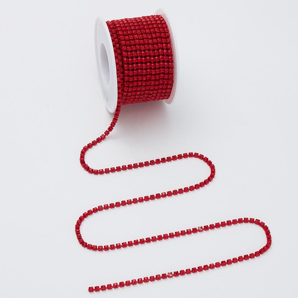 New Electrophoretic Color Rhinestone Claw Chain for DIY Projects