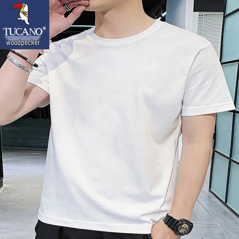 TUCANO Men s Pure Cotton Short Sleeve T-Shirt L