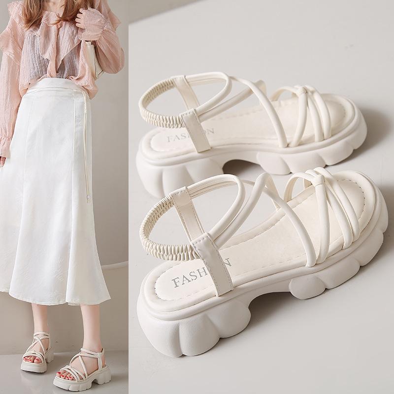 Roman Sandals Platform-soled Summer New Casual Fairy Wind Soft-soled Beach Sandals