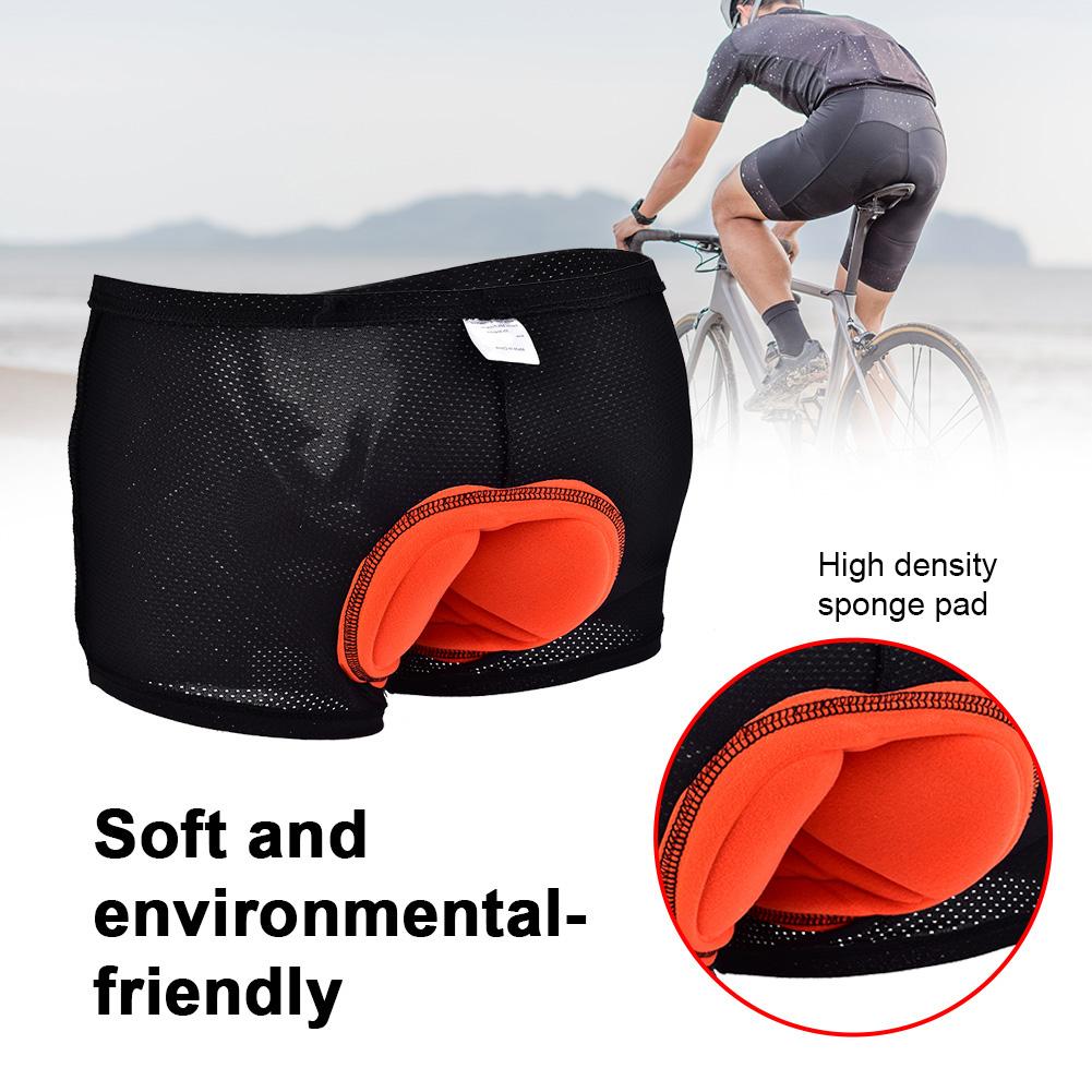 Unisex Outdoor Cycling Underwear 3D Padded Bike   Riding Shorts Pants (M)