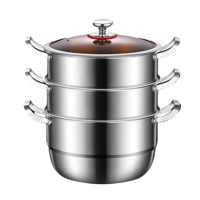 

Yingbai 28cm Stainless Steel Steamer Pot