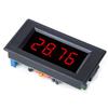 Digital Voltmeter 5135A DC5V High Accuracy Voltmeter 3 1/2 Digital Panel Meter with Red LED