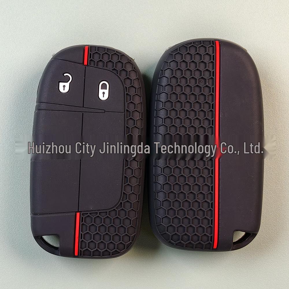 Jeep/Dodge Silicone Key Case Cover for Compass, Renegade, Grand Cherokee