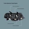 Wuling Hongguang S Dual-Lens LED Laser Headlight Assembly