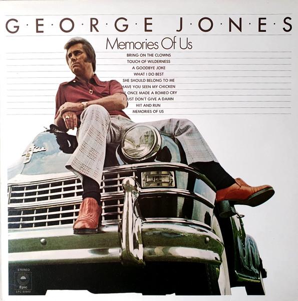 

LP Record GEORGE JONES Memories Of Us EPC80949 Epic 1975 UK Country Used
