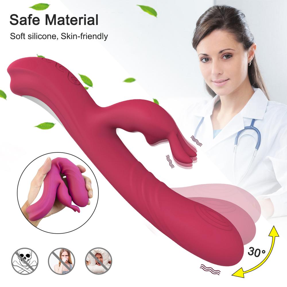 Powerful Rabbit Vibrator Female Sex Toys for Women G Spot Swing Dildo Clitoris Stimulator Sway Toys for Adult 18 Couples Shop