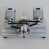 12V 24V DC Dual Spindle Motor Drive Kit 775 795 895 DC Motor Large Torque Timing Belt Pulley 60 80 Teeth Synchronous Wheels