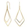 Vendome Aoyama Earrings K10 Yellow Gold Geometric AJVA2296 YG [Official]