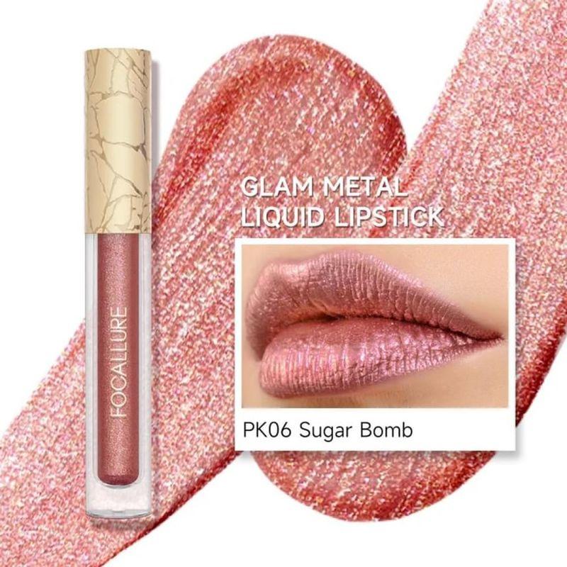 FOCALLURE - Glam Metal Liquid Lipstick - 5 Colors