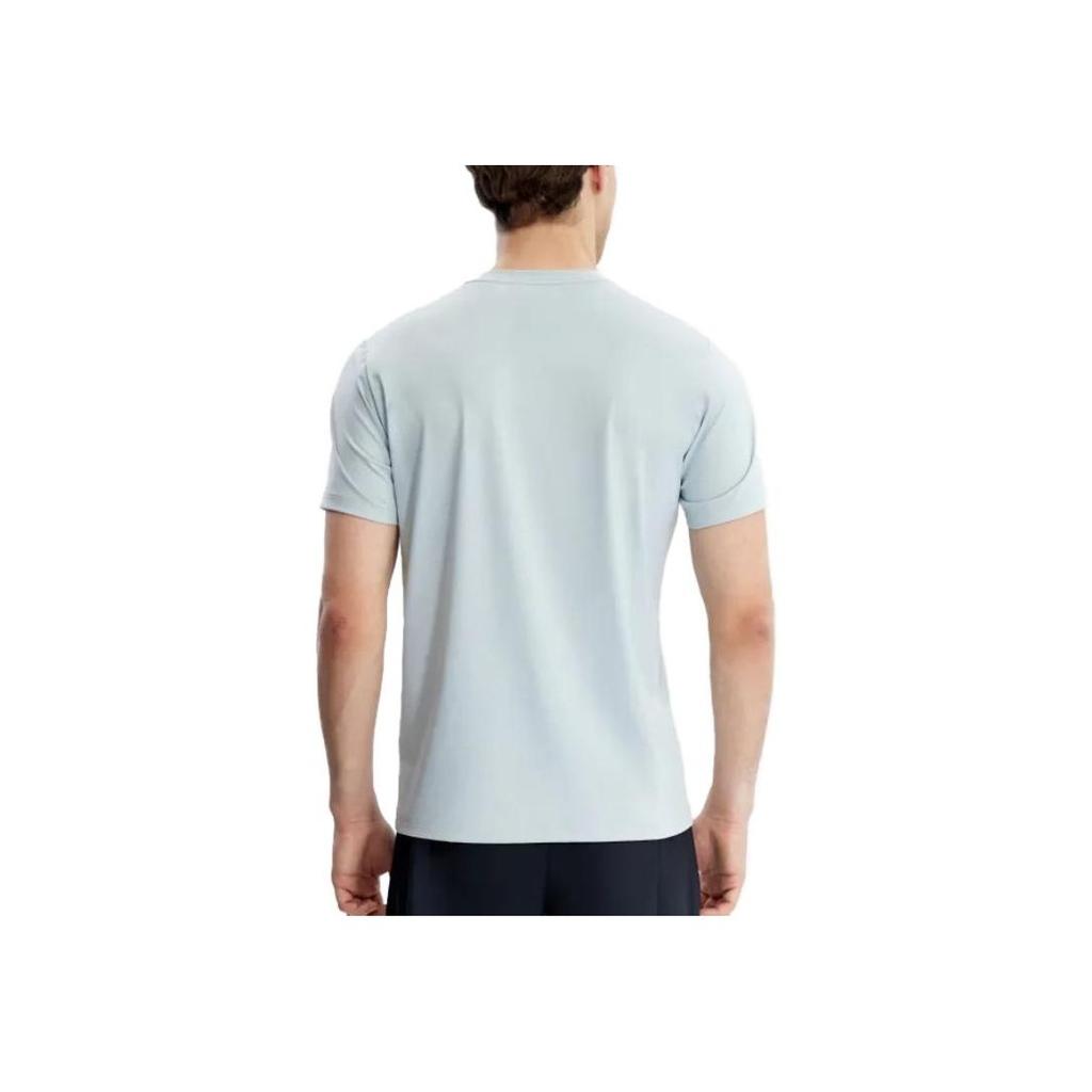 Fila Loose Fit Logo Print Crew Neck Short Sleeve T-Shirt Men Tops Gray A11M321102F-GY