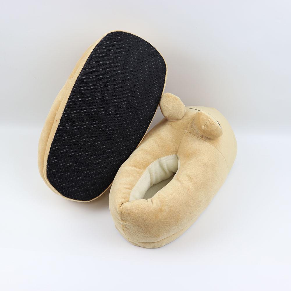 Popular My Pet Alien Snail & Dazed Siamese Cat Plush Home Slippers