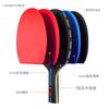 2-Piece Table Tennis Racket Set With 3 Balls Shakehand Penhold Grip Multi-Color Options Beginners Casual Players