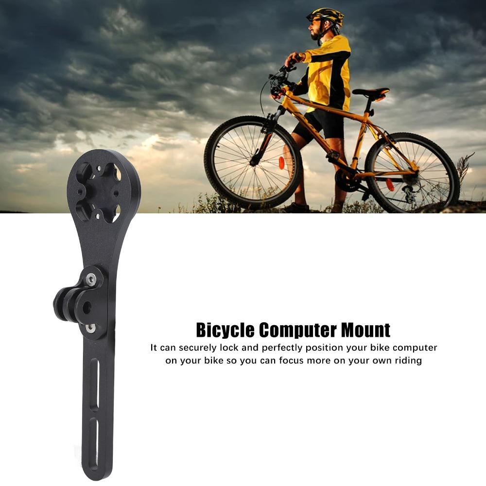 Aluminiumlegierung Fahrradcomputerhalterung für Garmin/ Bryton/ Cateye /Wahoo Fahrradzubehör