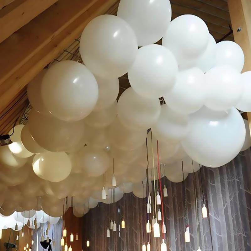 5-36inch White Balloons Wedding Party Inflatable Helium Balloons Decoration Toy Baby Birthday Party Engaged Bride To Be Supplies