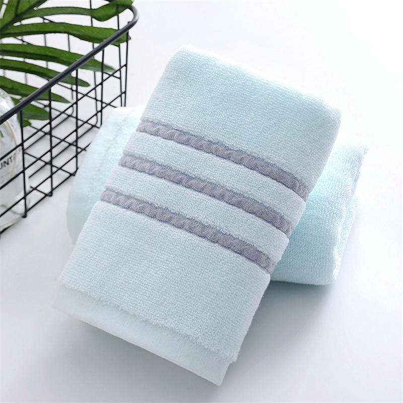 Cotton Adult 100% Cotton Thick Bath Towel, Solid Color Bath Towel, Soft, Affinity Bathroom Facial Towel, Adult Home Hotel Facial