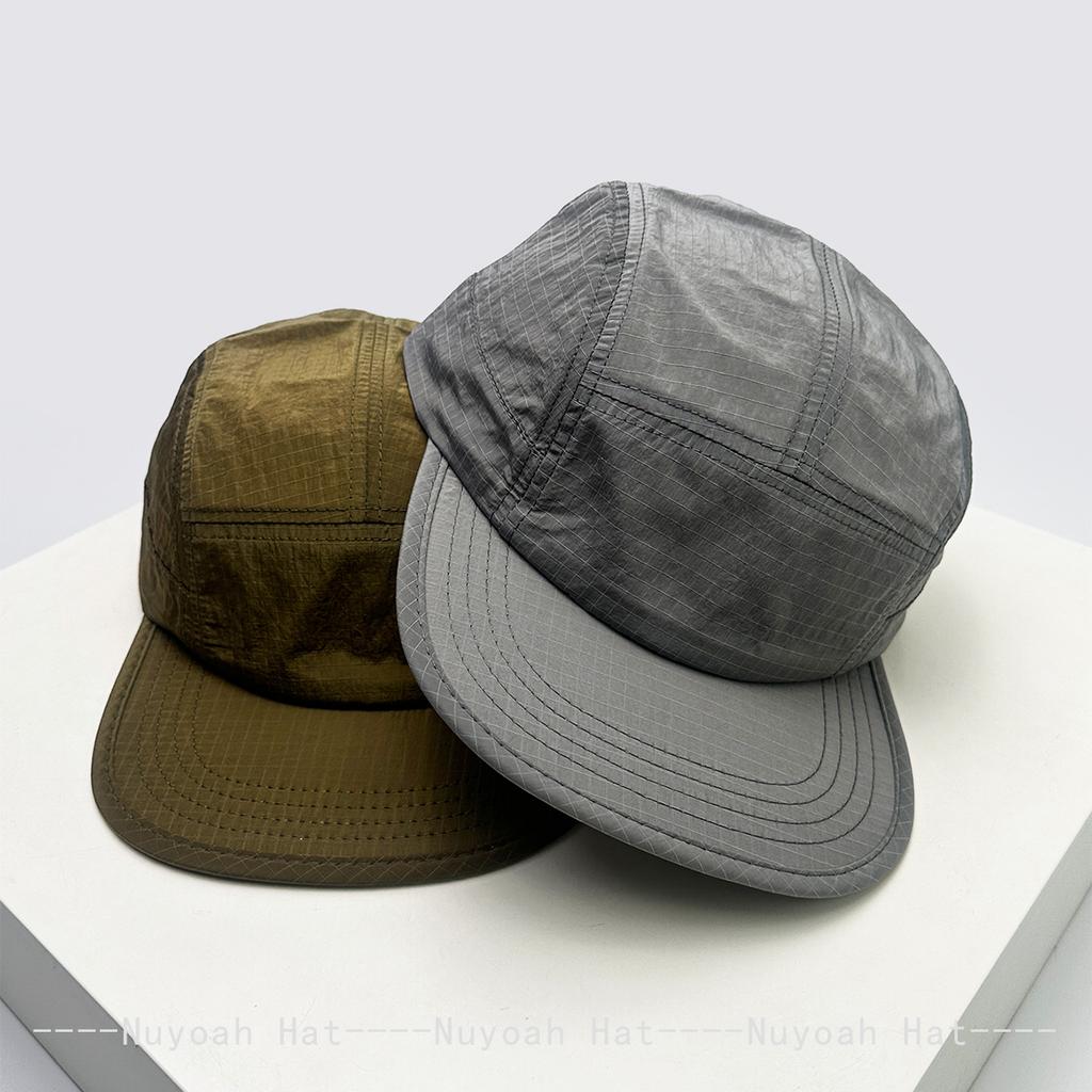 Baseball Plaid Small Plain Color Solid Letterings Alphabet Quick-Dry Women  Men Her Him For Fresh Caps Peaked Hats Sunshade Outdoor Versatile