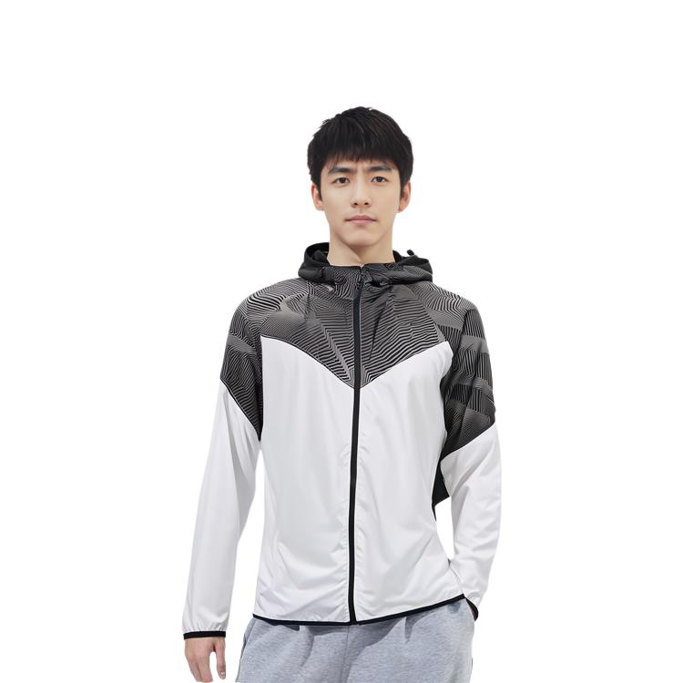 Puma Fitness Running Hooded Training Jacket Men jackets White 518950-02