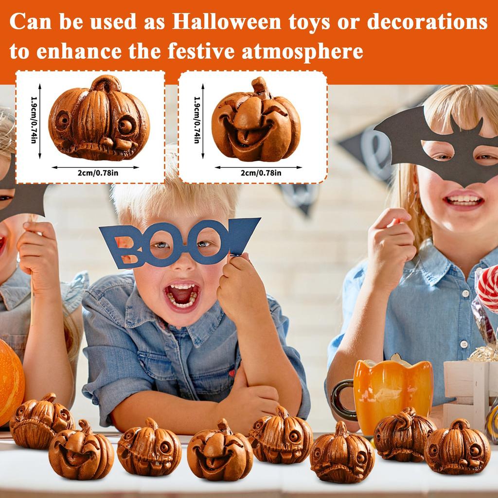 Creative Pumpkin Ornaments, Halloween Atmosphere Decorations, Micro Shooting Props, Room Scripts, And Killing Small Decorations