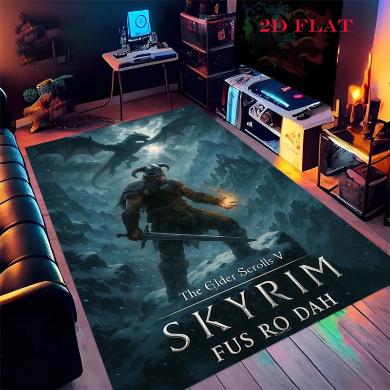 

Tamriel Carpet Rug for Living Room Bedroom Home Sofa Decoration,Kids play Nonslip Floor Mat 40x60cm( 15x23in )