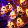 Colorful Cute Ghost LED Halloween String Lights - Decorative Atmosphere Lights