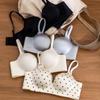 Original Seamless Gathered Thick-Cup Bra for Women