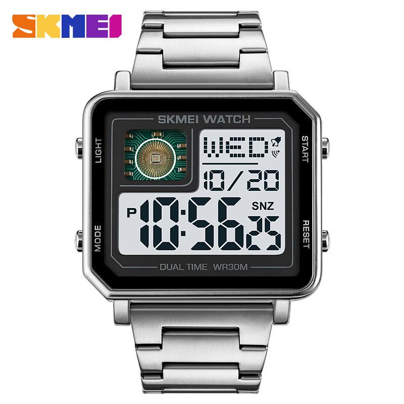 Shikemei Men s Large Dial Multi-functional Waterproof Luminous Outdoor Watch
