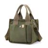New versatile women's canvas tote bag large capacity shoulder portable environmentally friendly shopping bag leisure art canvas bag