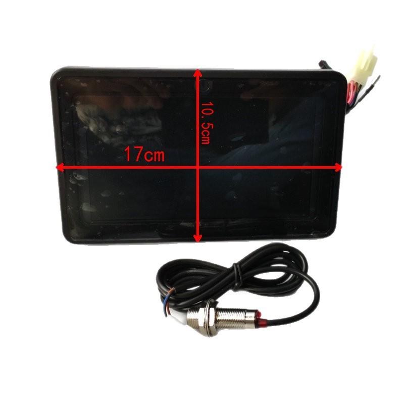New Motorcycle With A Full-color Large LCD Dashboard Adjustable Speed And RPM for 2-4 Cylinders With Water Temperature Display
