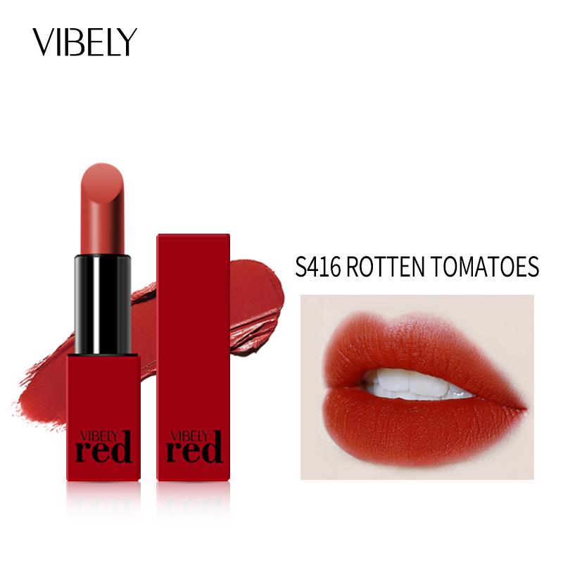 

VIBELY Big Red Lips Lipstick Matte Mist Lipstick Стойкая помада Подарок на День святого Валентина