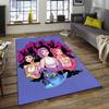 1pc KPop Demon Hunters5 Design Area Rug - Non-Slip, Soft & Cozy Floor Mat for Living Room, Bedroom, Office - Indoor/Outdoor Decorative Carpet