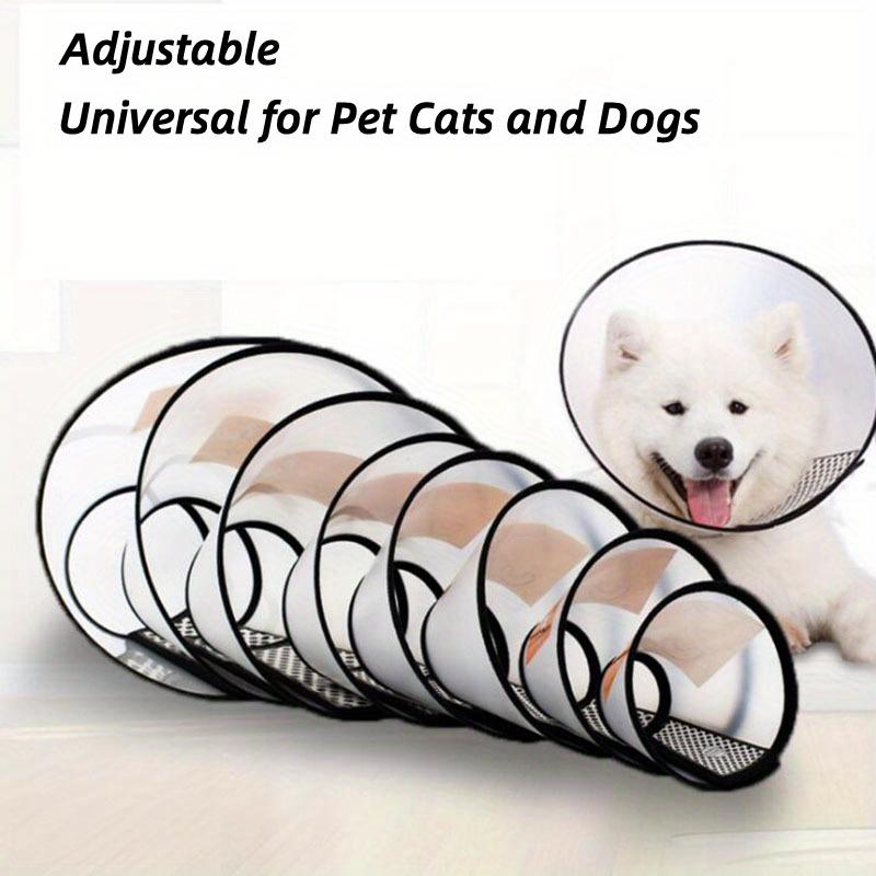 1pc Pet Anti-Bite Lick Surgery Wound Healing Cat Dogs Health Medical Circle Pet Protective Collar Dog Neck Cone Recovery Collar