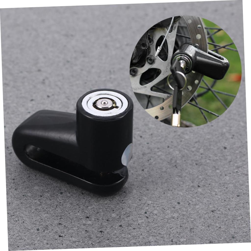 GLEAVI Anti-Lock für Roller-Reitausrüstung Anti-Locks Scheibenbremsenschloss für Fahrrad Motorradschloss Motorradschloss Sicherheitsschlösser Sicherheitsschloss