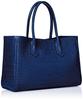 Genuine Leather Chroma A5 Made In Navy [REG] Semi-Shoulder Bag, Japan, Women's,